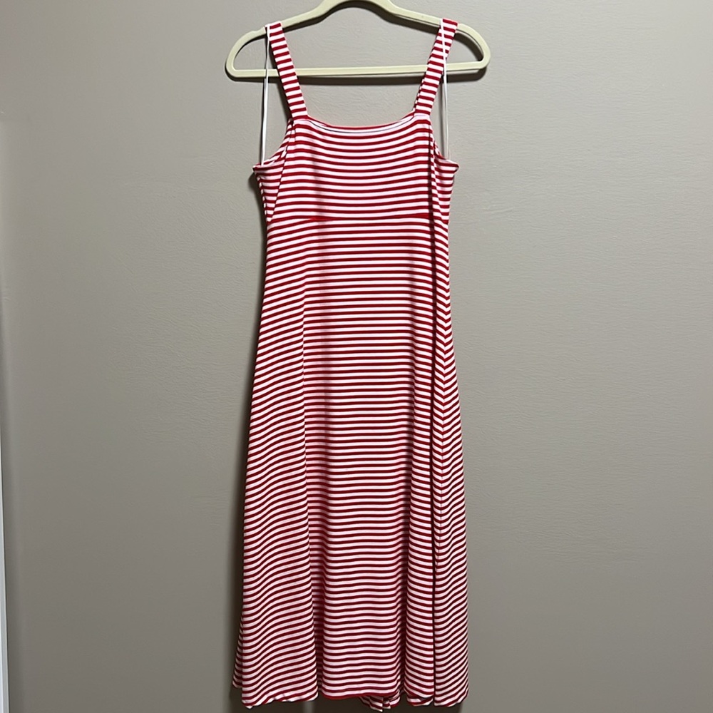 Cremieux Striped Tank Midi Dress - Picture 4 of 11